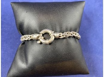 Sterling Silver Chain Bracelet, 7'