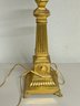 Vintage Brass Lamp Robert Abbey Roman Column