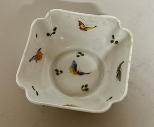 Small Limoges Butterfly Trinket Tray