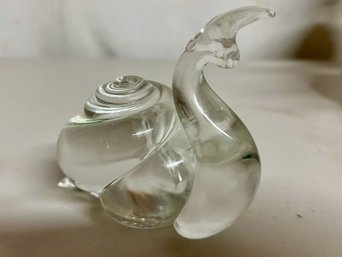 V. NASON Murano Glass Snail