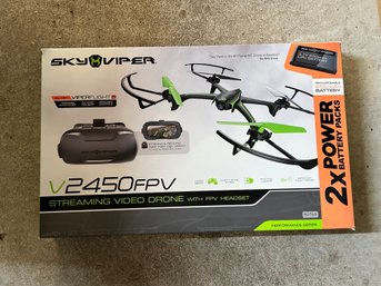 Sky Viper Streaming Video Drone - Like New In Box