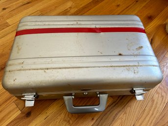 Vintage Aluminum Suitcase