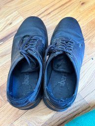 Black Men's Leather Timberland Shoes Size 11 - Pre-Owned