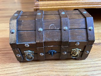 Pirates Treasure Wooden Jewelry Box