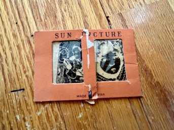 Vintage Japanese Sun Picture (Small, Cover Ripped)