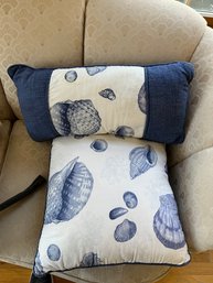 Nautical Shell Pillows