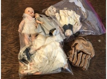 Vintage Doll Lot - Broken Madam Alexander Doll