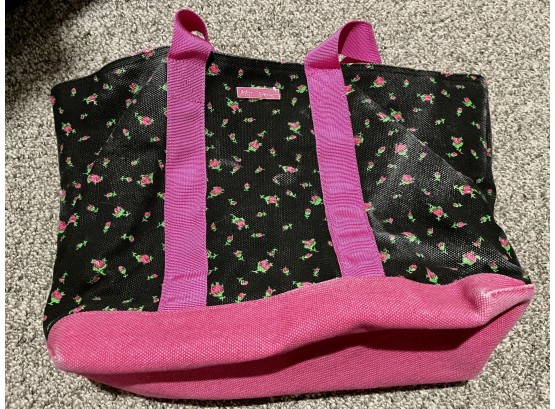 Betsey Johnson Rose Tote Faded