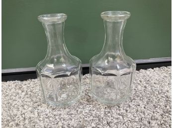Small Glass Jugs - Made In Italy
