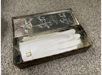 Vintage Vinyl Gloves - Dutch Tin