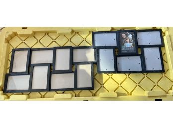 Set Of Two Mosaic Style Photo Collage Frames