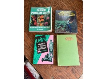 Book Collection Of 4 Gardening Books