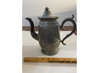 Antique Pewter Pot