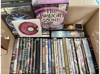 Large Box Of DVDs
