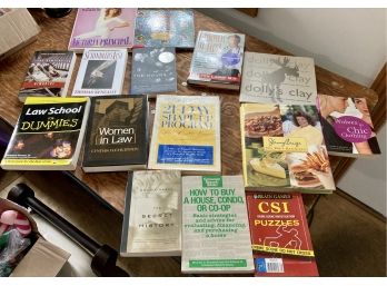 Book Lot - Health, Exercise, Misc