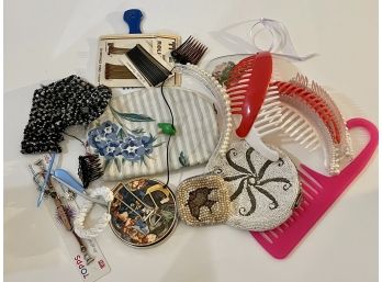 Vintage Collection Coin Purses & Hair Accessories