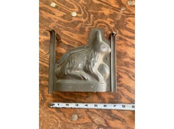 Antique Chocolate Bunny Mold - Easter