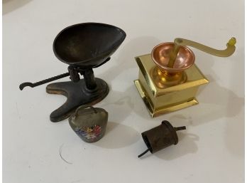 Vintage Metal Miniatures & Bells