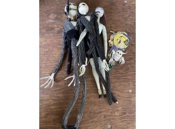 Nightmare Before Christmas Doll & Bookmark Lot