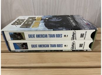 Great American Train Rides VHS Tapes