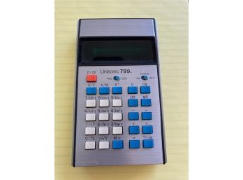 Calculator - Early 70s Unisonic 799 LED Calculator - Made In Japan