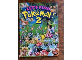 Pokmon Book - 1998 Search And Find Book - Very Good Condition