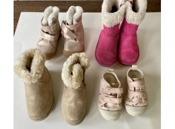 Toddler Boots And Sneakers - Minimal Wear - Size 7