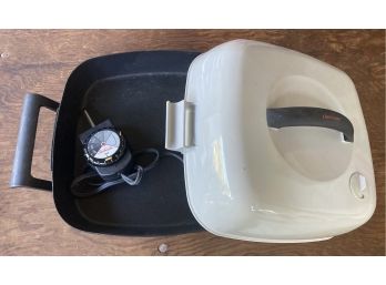 Sunbeam Electric Cooker/fry Pan - Good But Used Condition
