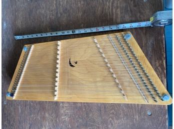 Zither - Homemade Strumming Musical Instrument In Very Good Condition