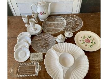 China And Glassware Collection - Many Vintage And All In Very Good Condition