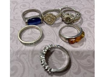 Lot Of Rings - Size 6.5, 7, 7.5
