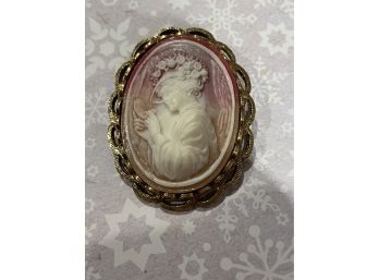 Large Vintage Cameo