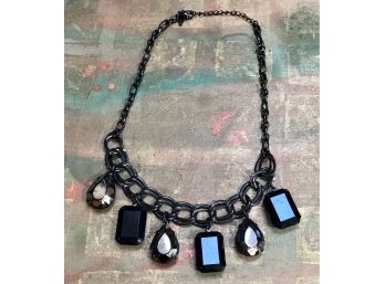 Vintage VCLM Rhinestone Necklace - Will Ship!