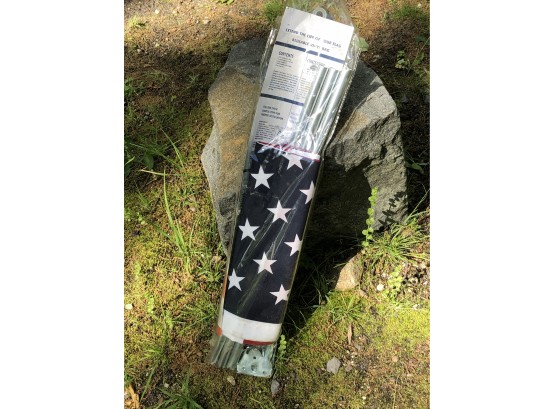 Large American Flag Outdoor Mounting Kit
