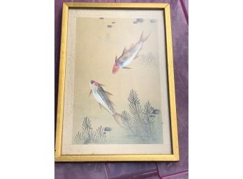 Asian Goldfish Art Print