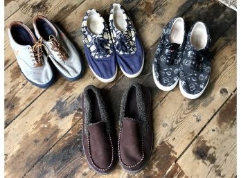 Men's Shoe Lot - Bucketfeet & Ralph Lauren Sizes 12 & 13 - All Pre-owned