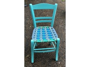 Blue Children's Chair (Old)