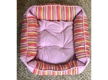 Gently Used Pink Dog Cat Pet Bed