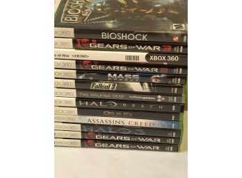 Lot Of XBox 360 Pre-Owned Video Games