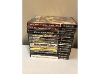Lot Of Nintendo GameCube Video Games Pre-Owned
