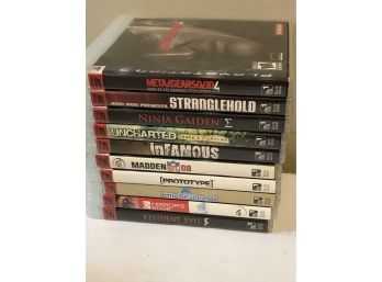 Lot 2 Of PS3 Playstation 3 Pre-Owned Video Games