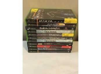 Lot Of XBox Pre-Owned Video Games