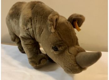 Steiff Large Nosy Rhino 18 - Excellent Condition