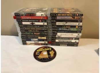 Lot Of PS3 Playstation 3 Pre-owned Video Games