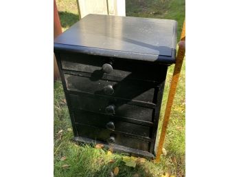 Small Antique Cabinet - Awesome Drawers With Built In Compartments