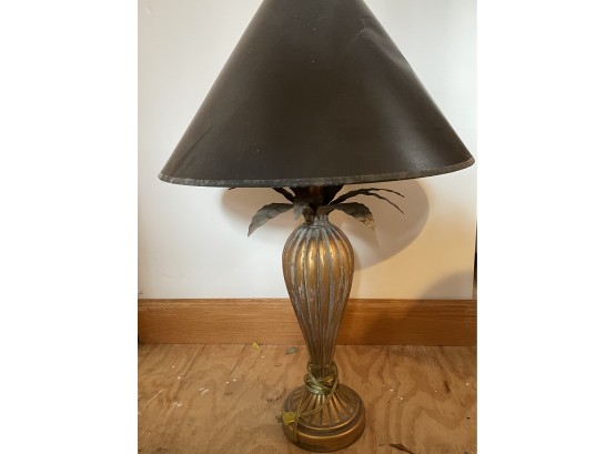 Brass MCM Pineapple Lamp - Really Cool Lamp Shade