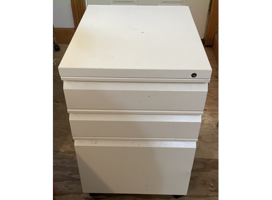 Portable File Drawer Cabinet W/ Lock