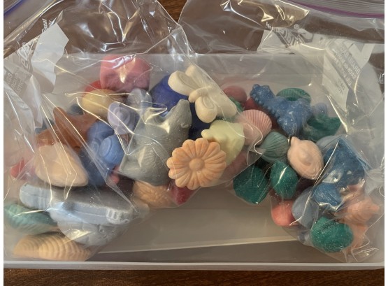Large Lot Of Animal Shaped Soaps - Will Ship!