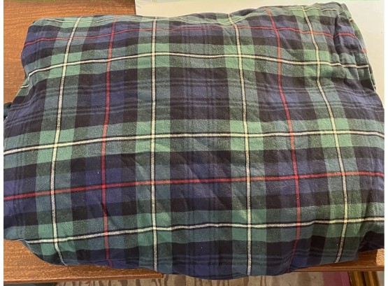 Queen Sized Flannel Duvet Cover - Cuddledown Made In Germany - Will Ship!