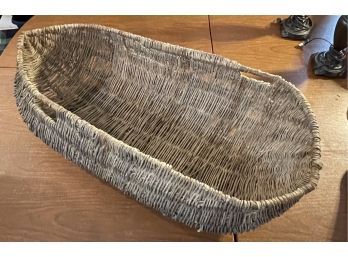 Vintage Native American Grapevines Basket/ Papoose - Mohawk Valley Area, New York